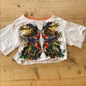 System Couture Crop Top European sz 90